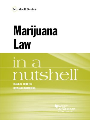 cover image of Marijuana Law in a Nutshell